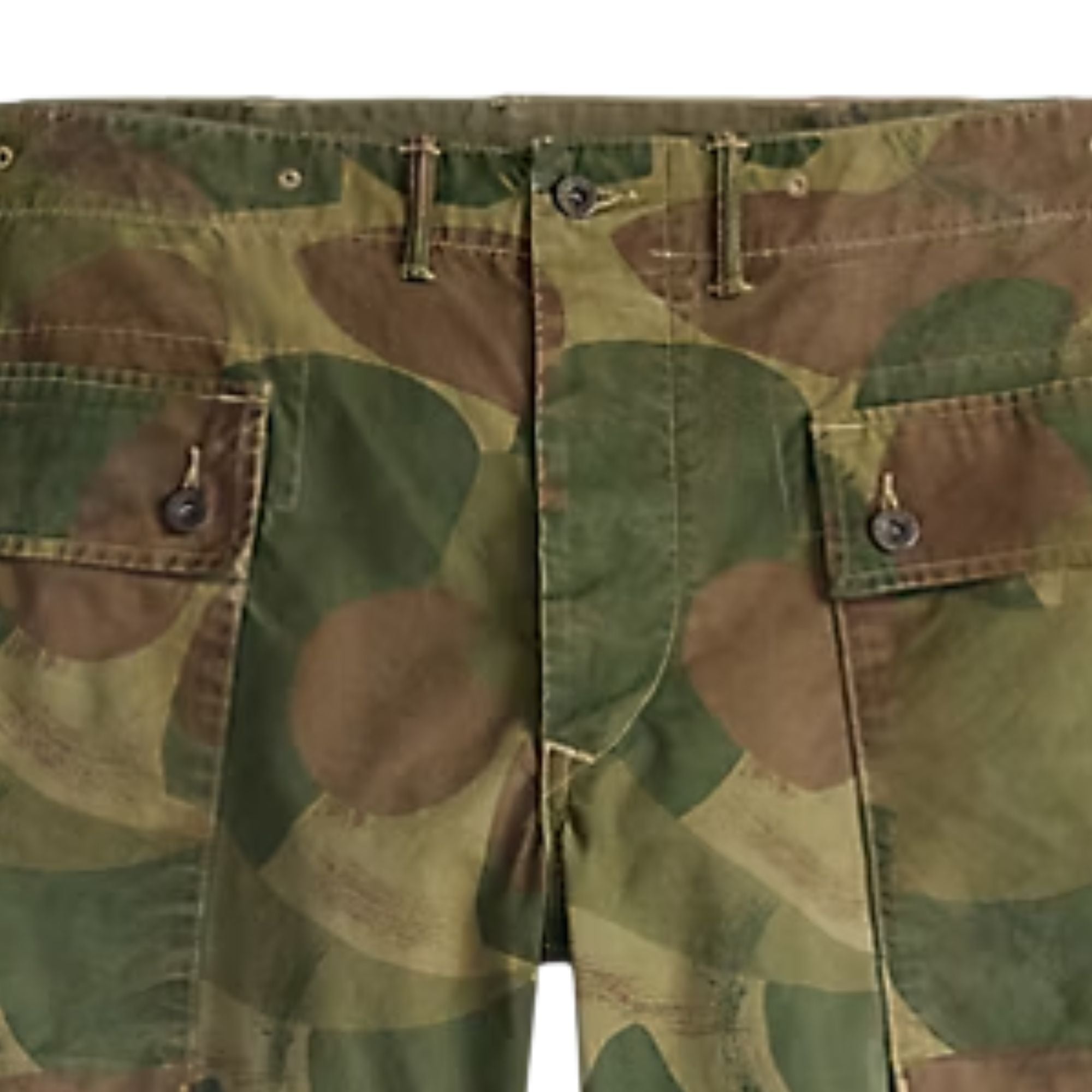 RRL by Ralph Lauren Camo Poplin Cargo Field Trouser - Camo