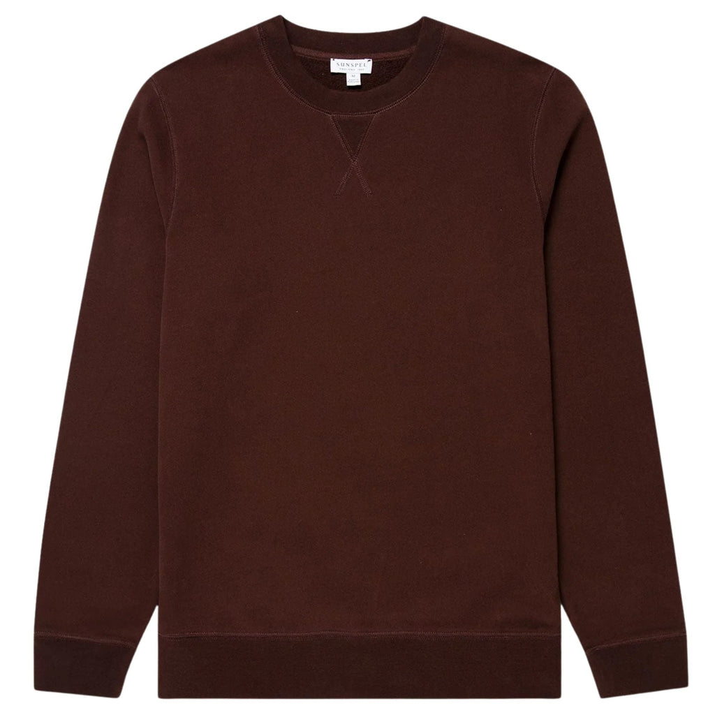 Sunspel Loopback Sweatshirt - Bakelite