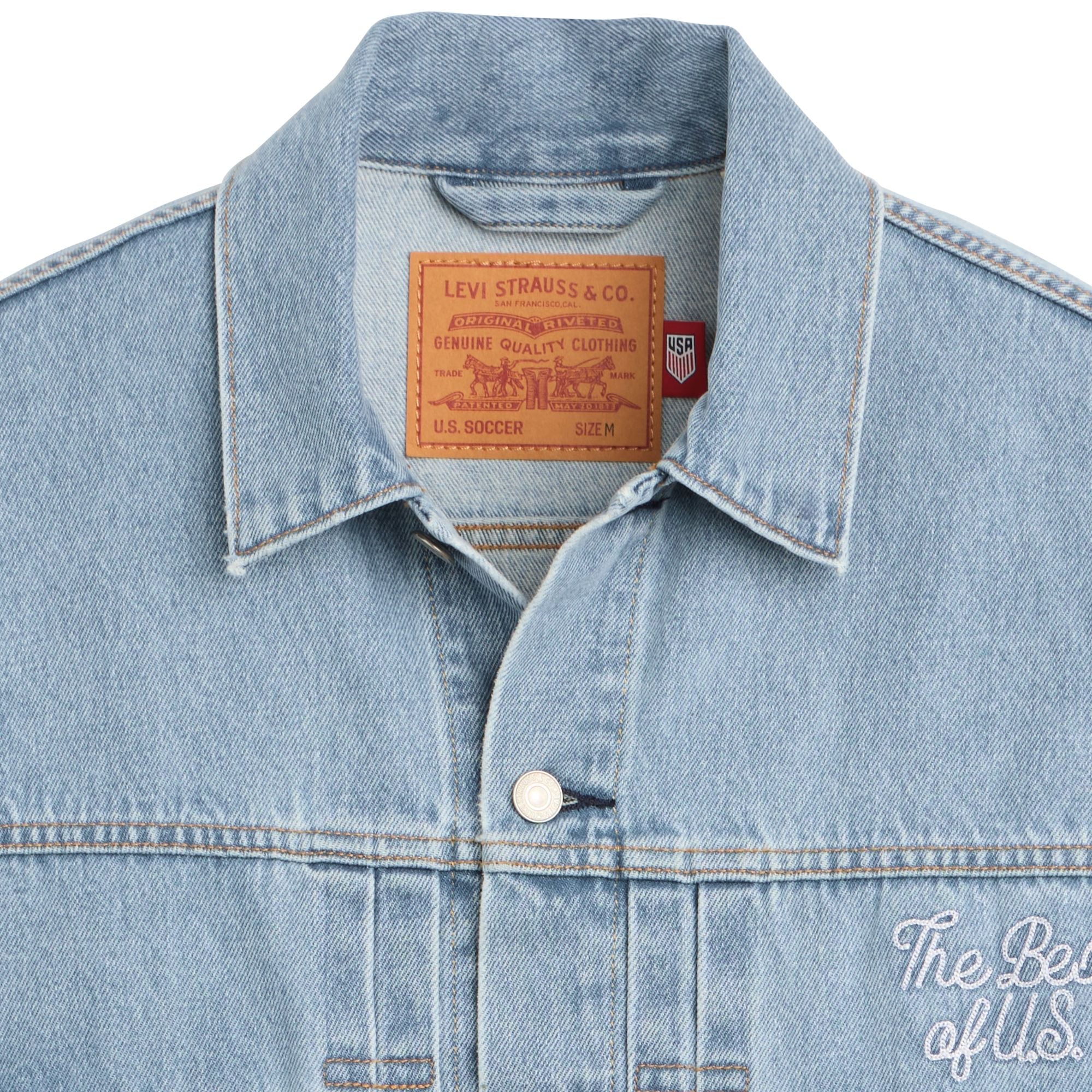 Levi's® U.S. Soccer Type II Jacket - Denim