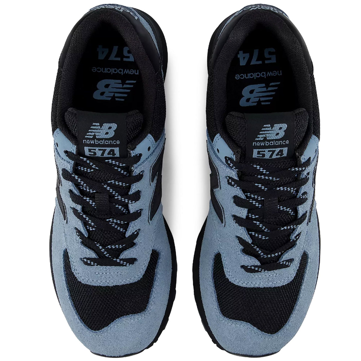 New Balance 574 Shoes - Zinc Blue/Black