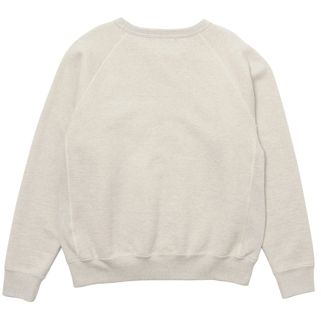 Wonder Looper Double Heavyweight French Terry Pullover Crewneck - Oatmeal