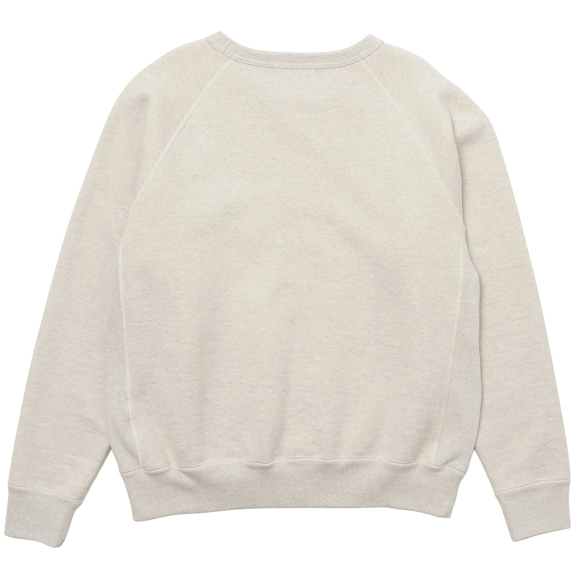 Wonder Looper Double Heavyweight French Terry Pullover Crewneck - Oatmeal