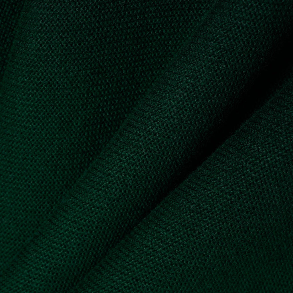 Lacoste Classic Fit Long Sleeved Knitted Polo Shirt - Green