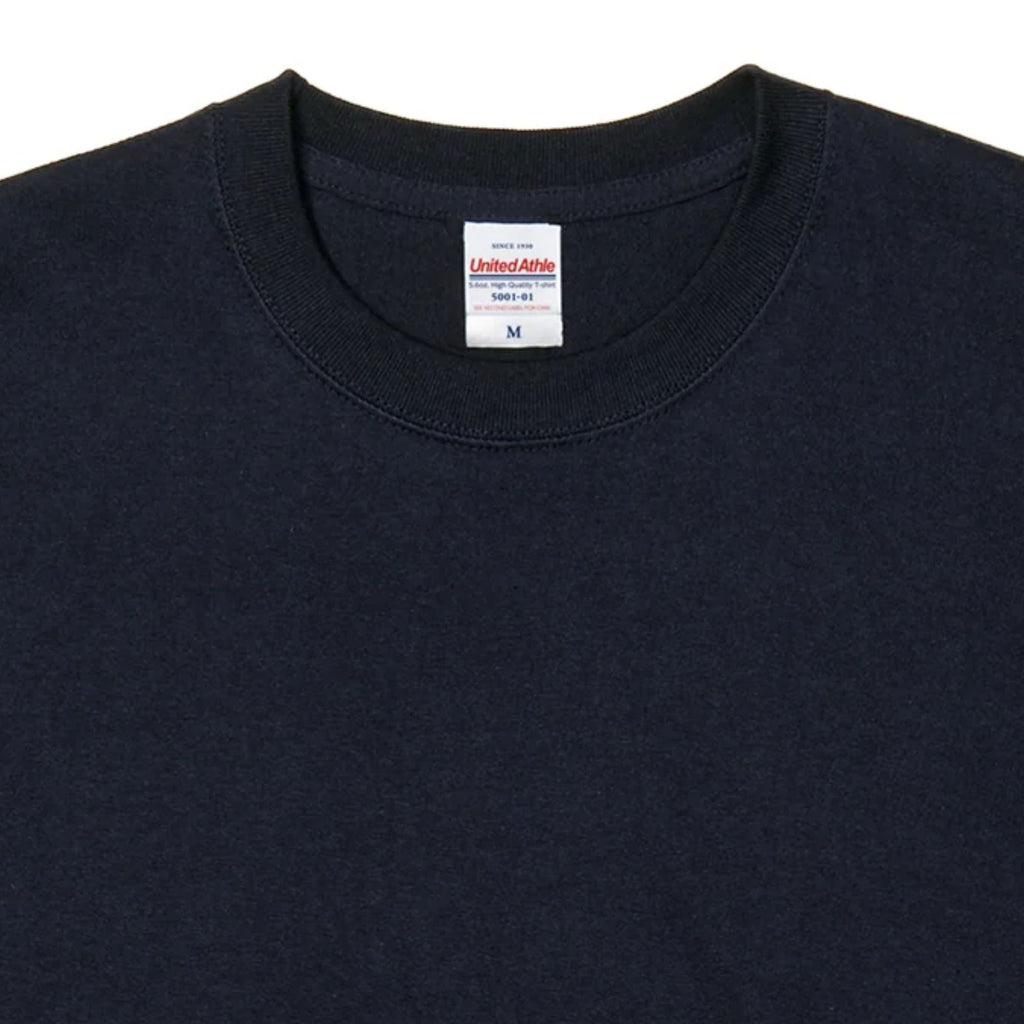 United Athle 5001 Classic Fit 5.6oz T-Shirt - Navy