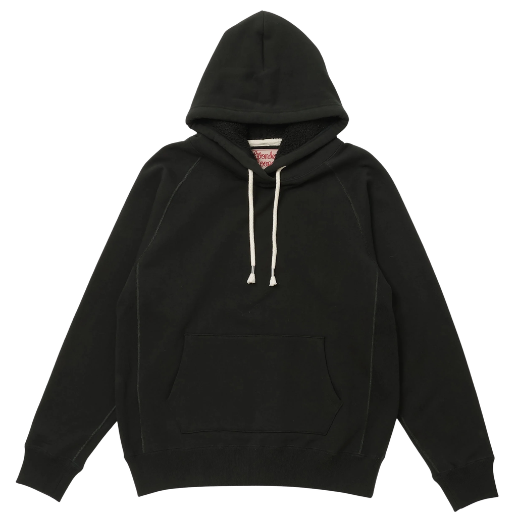Wonder Looper Pullover Hoodie Super Looper French Terry - Sumi Black