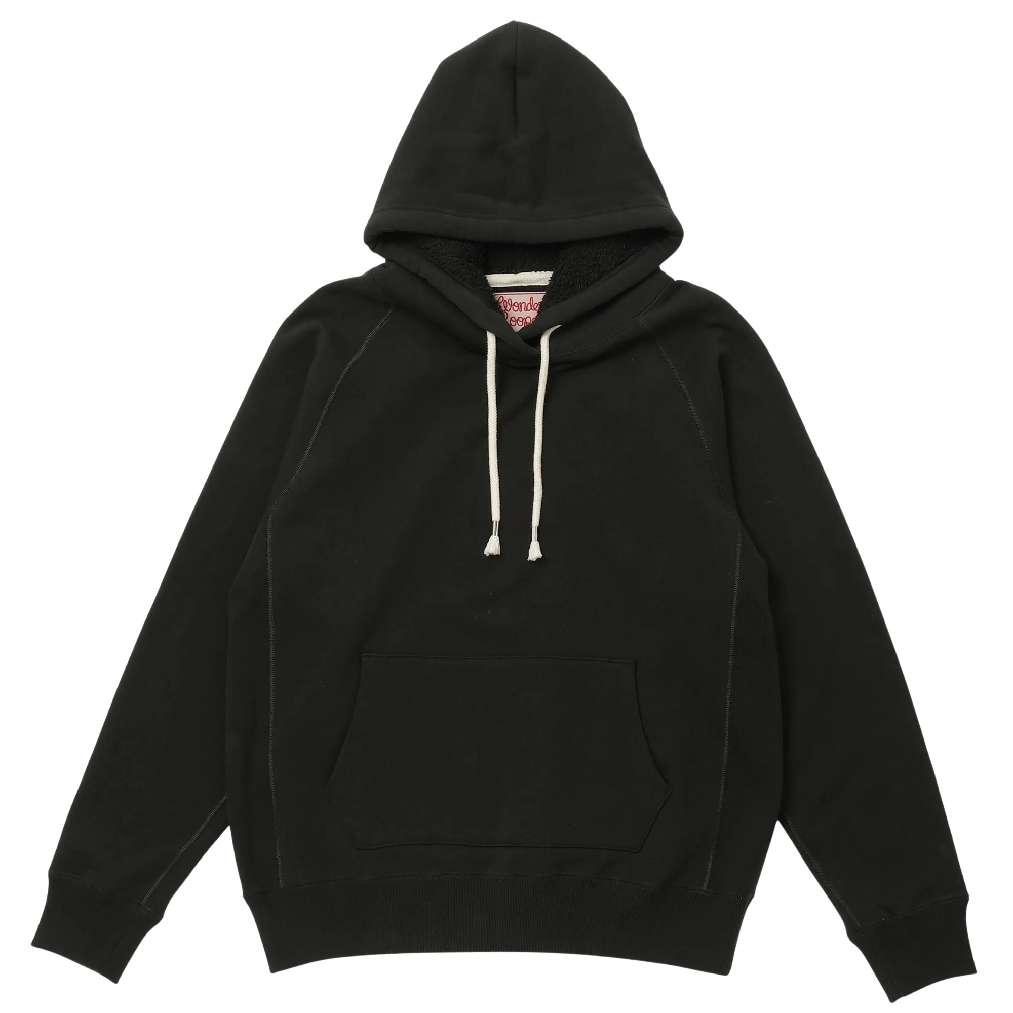 Wonder Looper Pullover Hoodie Super Looper French Terry - Sumi Black