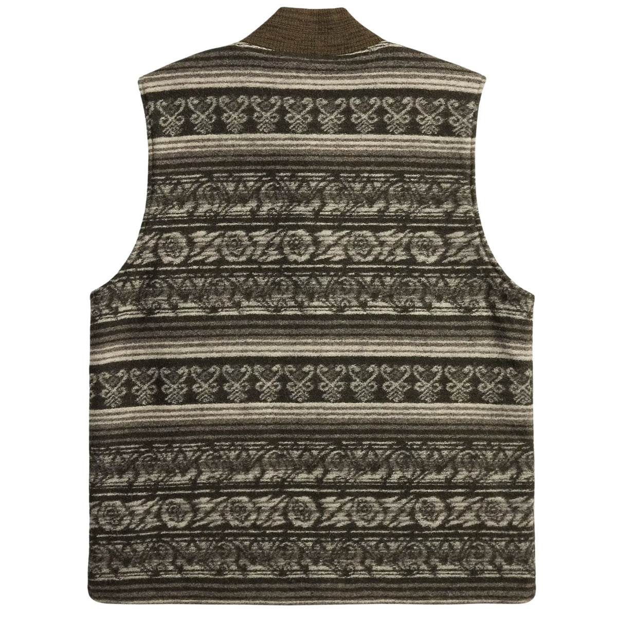 RRL by Ralph Lauren  Reversible Double-Knit Jacquard Gilet - Black/Multi