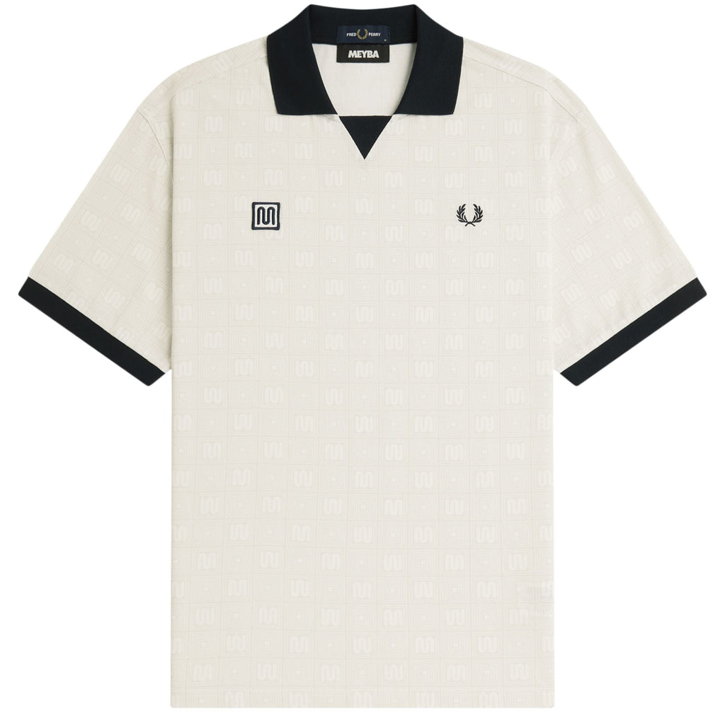 Fred Perry x Meyba Printed Polo Shirt - Ecru