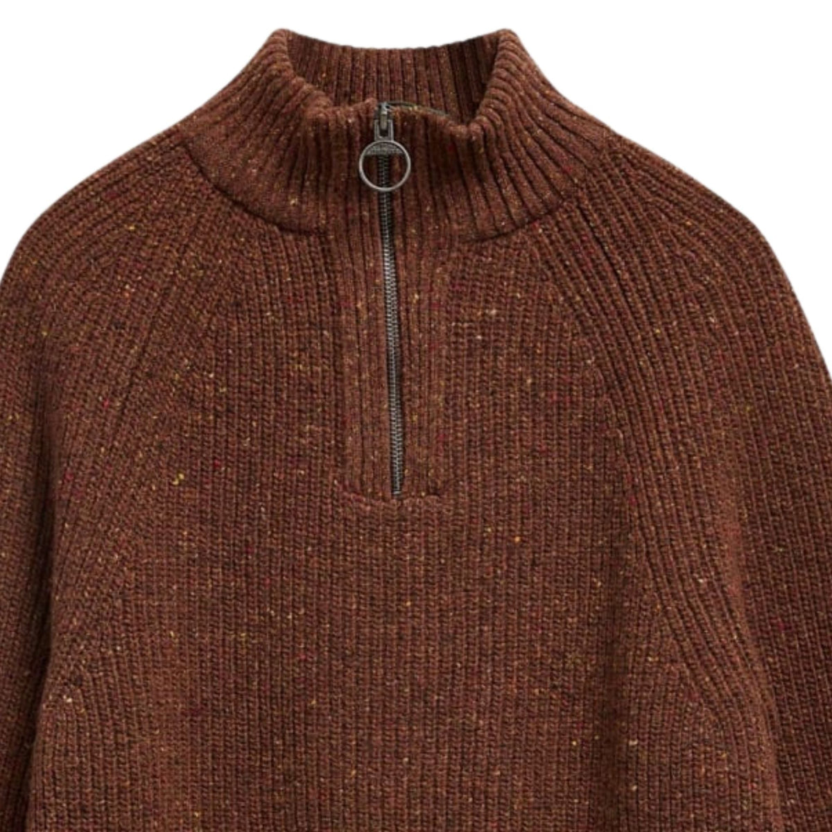 Barbour Fleck Half Zip - Bracken