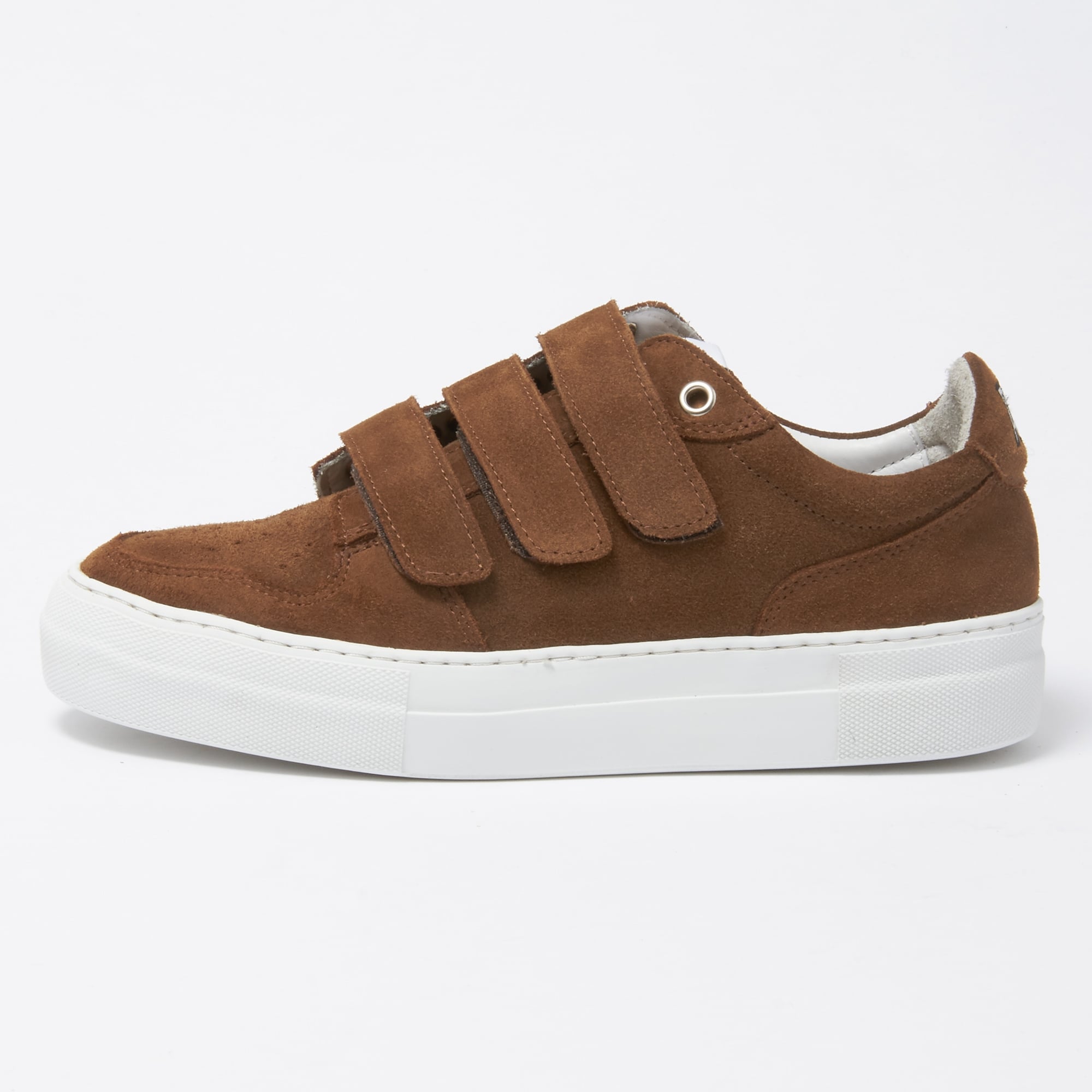 Basket Velcro Semelle - Tobacco