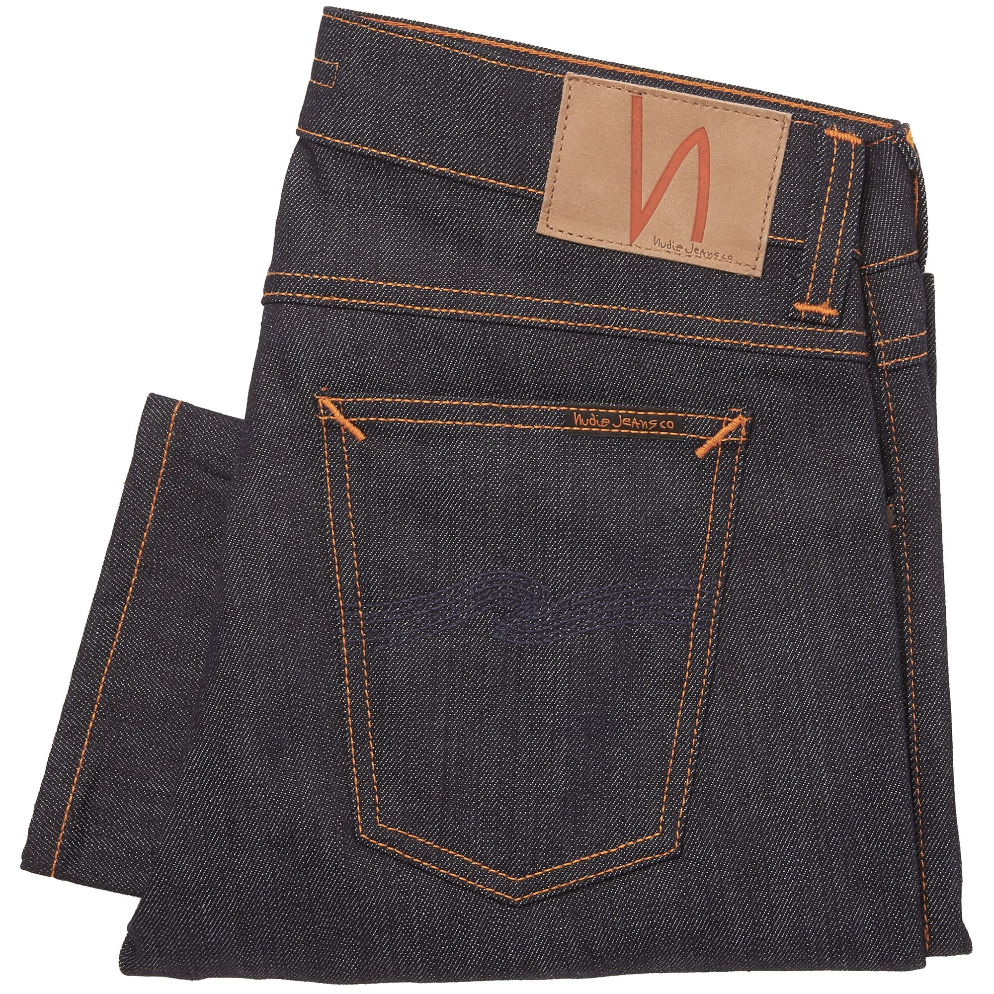 Dry Pure Navy Tilted Tor Jeans - Skinny Fit
