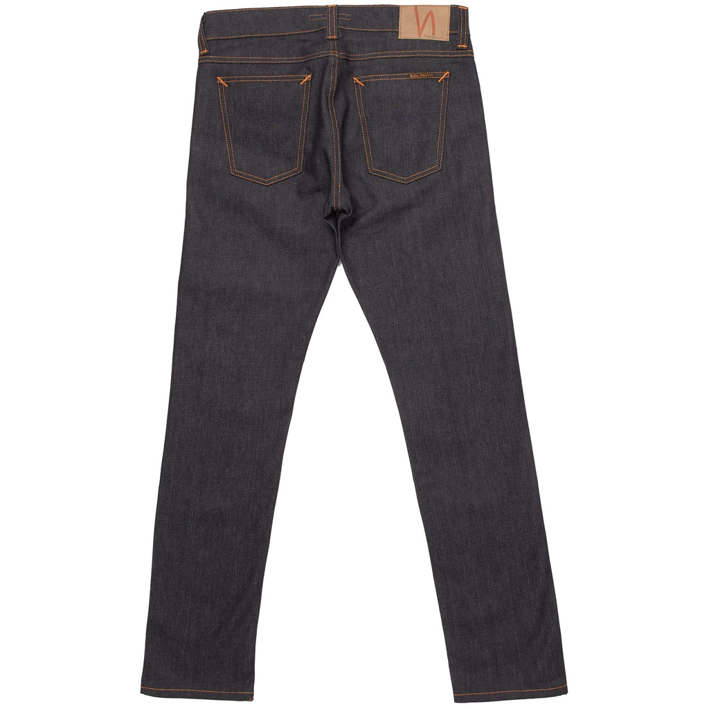 Dry Pure Navy Tilted Tor Jeans - Skinny Fit