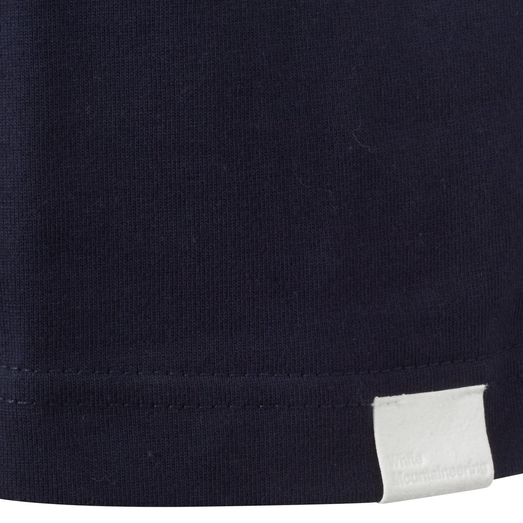 White Mountaineering Navy Logo Printed T-Shirt