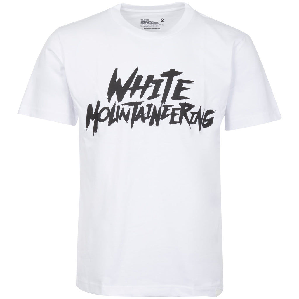 White Mountaineering White Logo Printed T-Shirt