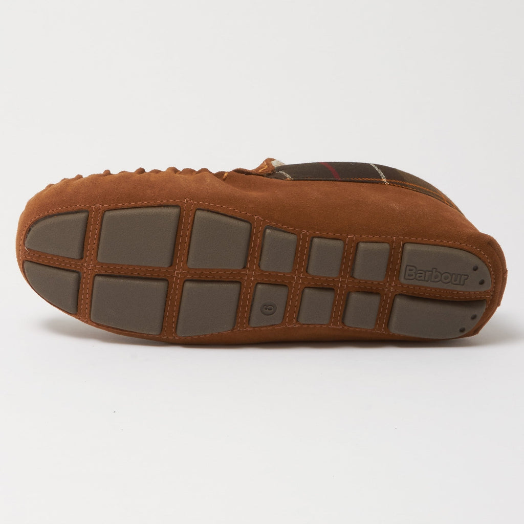 Barbour Monty Camel Slippers
