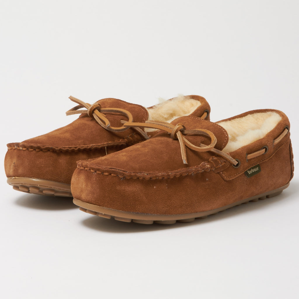 Barbour Camel Halom Slippers