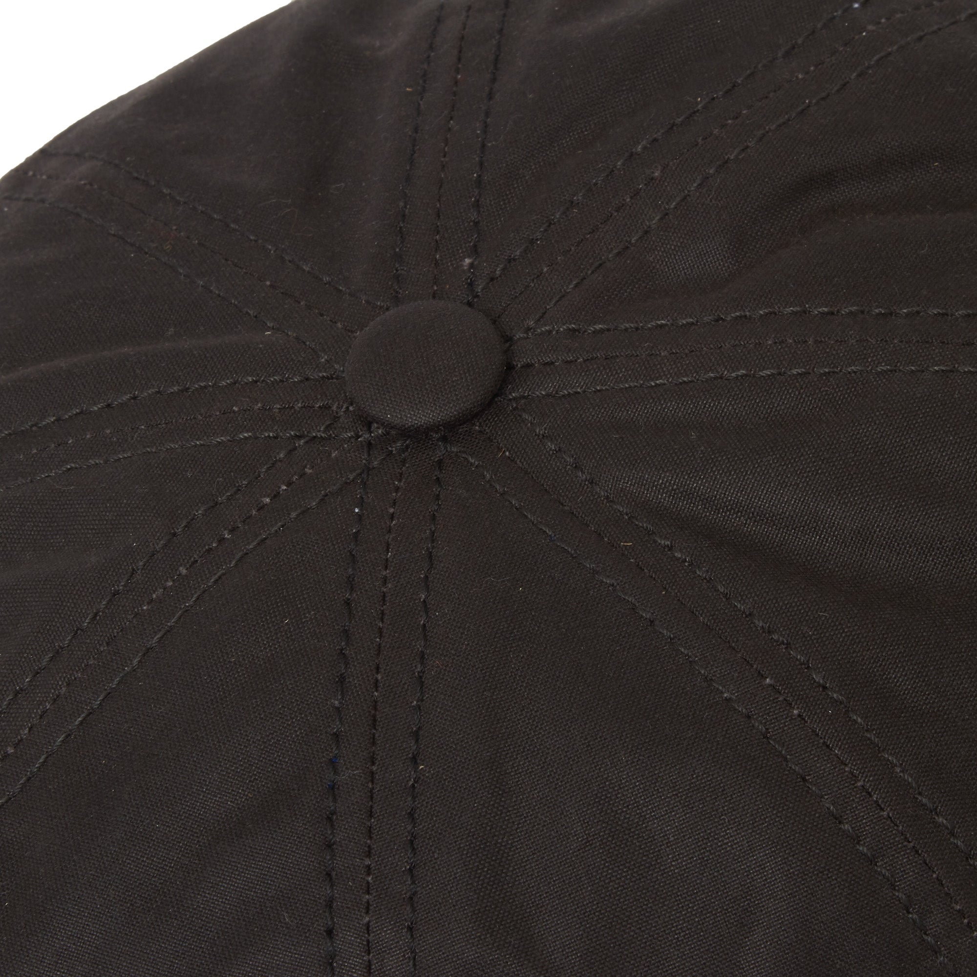 Stetson Hats Hatteras Waxed Newsboy Cap- Black