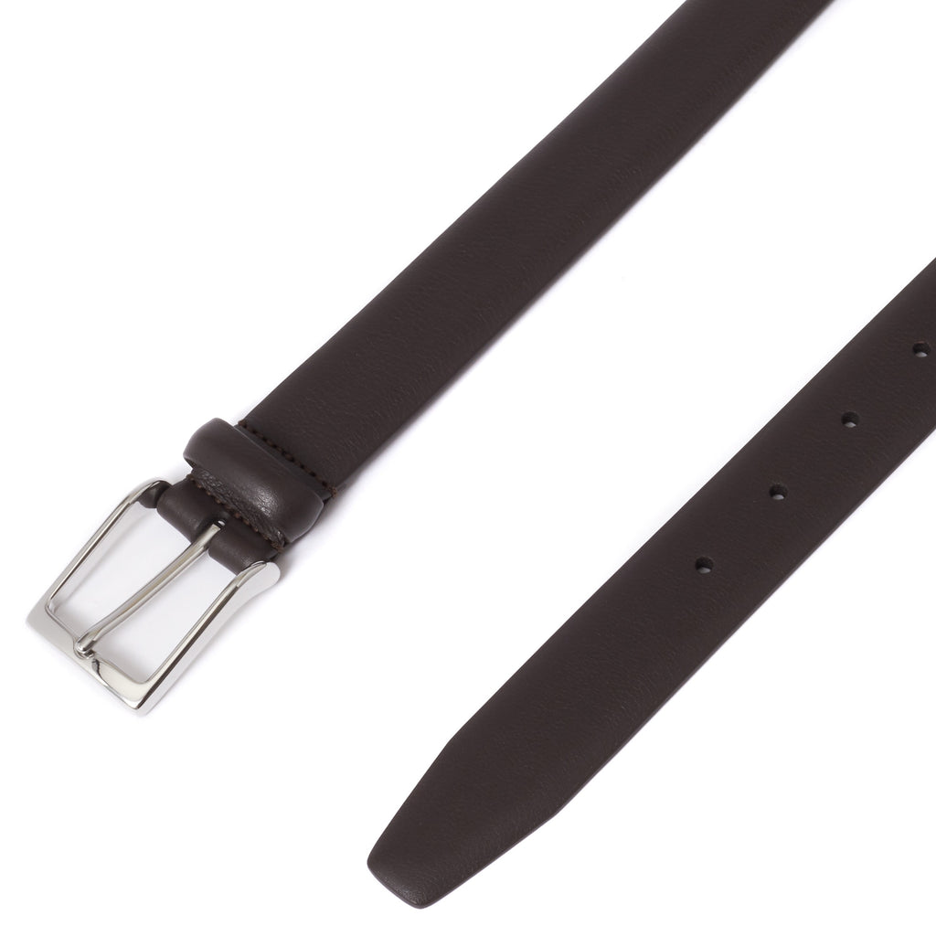 Anderson's Belts Nappa Leather Belt - Dark Brown