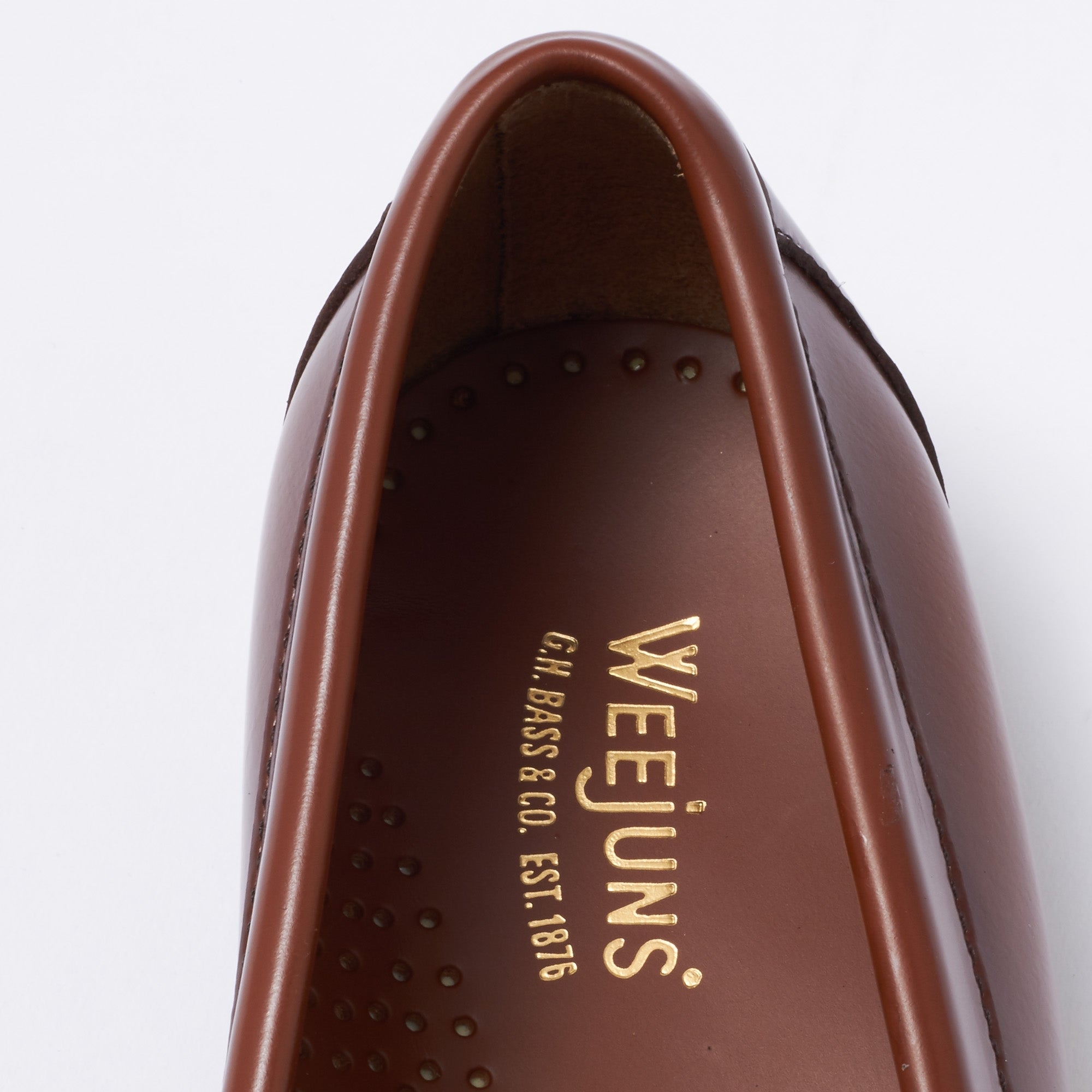 G.H. Bass Weejun Larson Moc Penny Loafer - Mid Brown