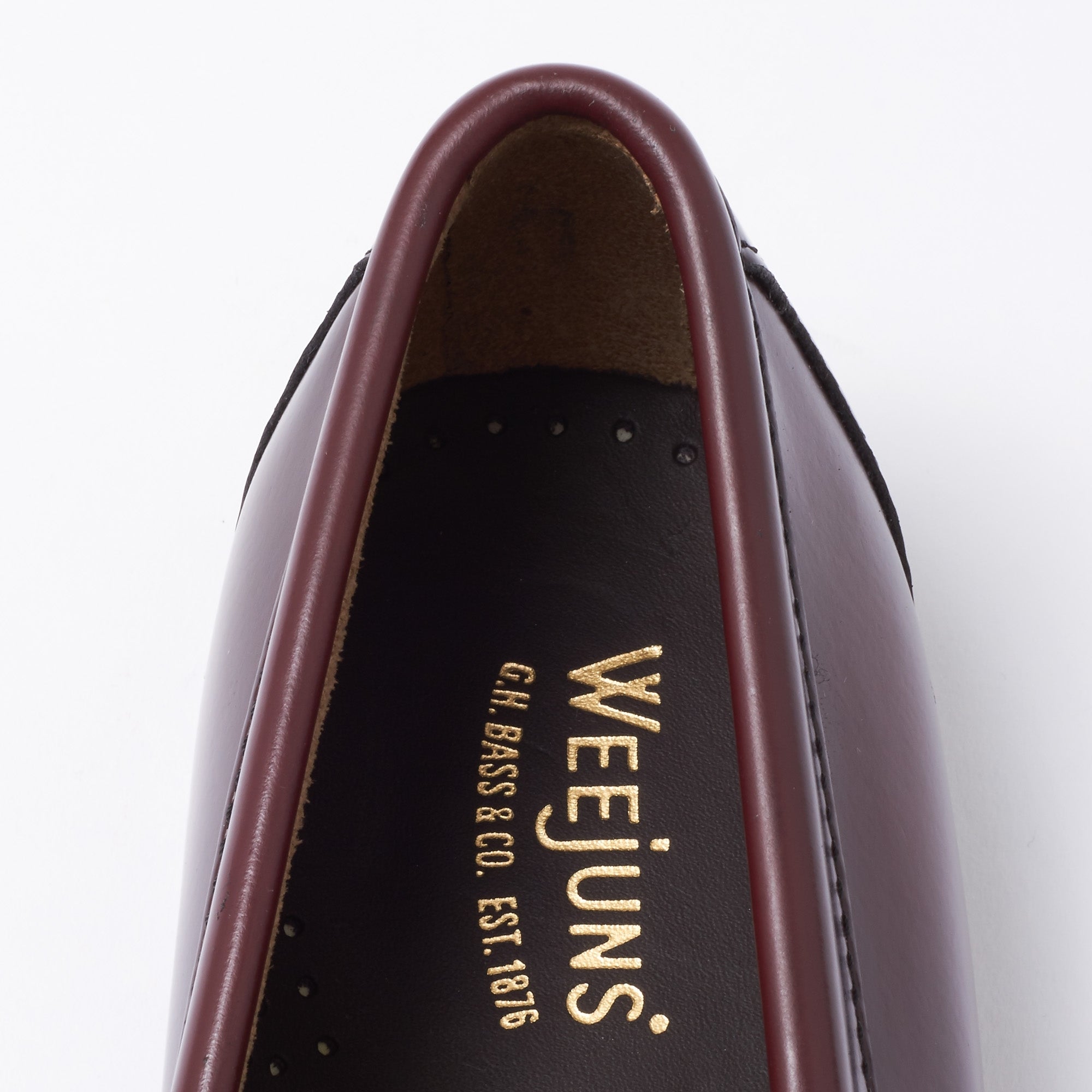 G.H. Bass Weejun Larson Moc Penny Loafer - Wine