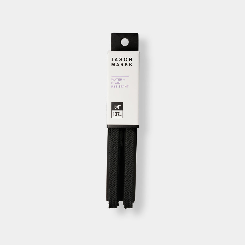 Jason Markk Flat Shoelaces - Black