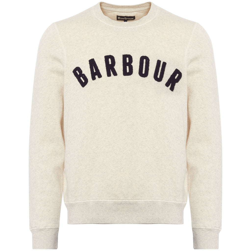 Barbour Ecru Prep Crewneck