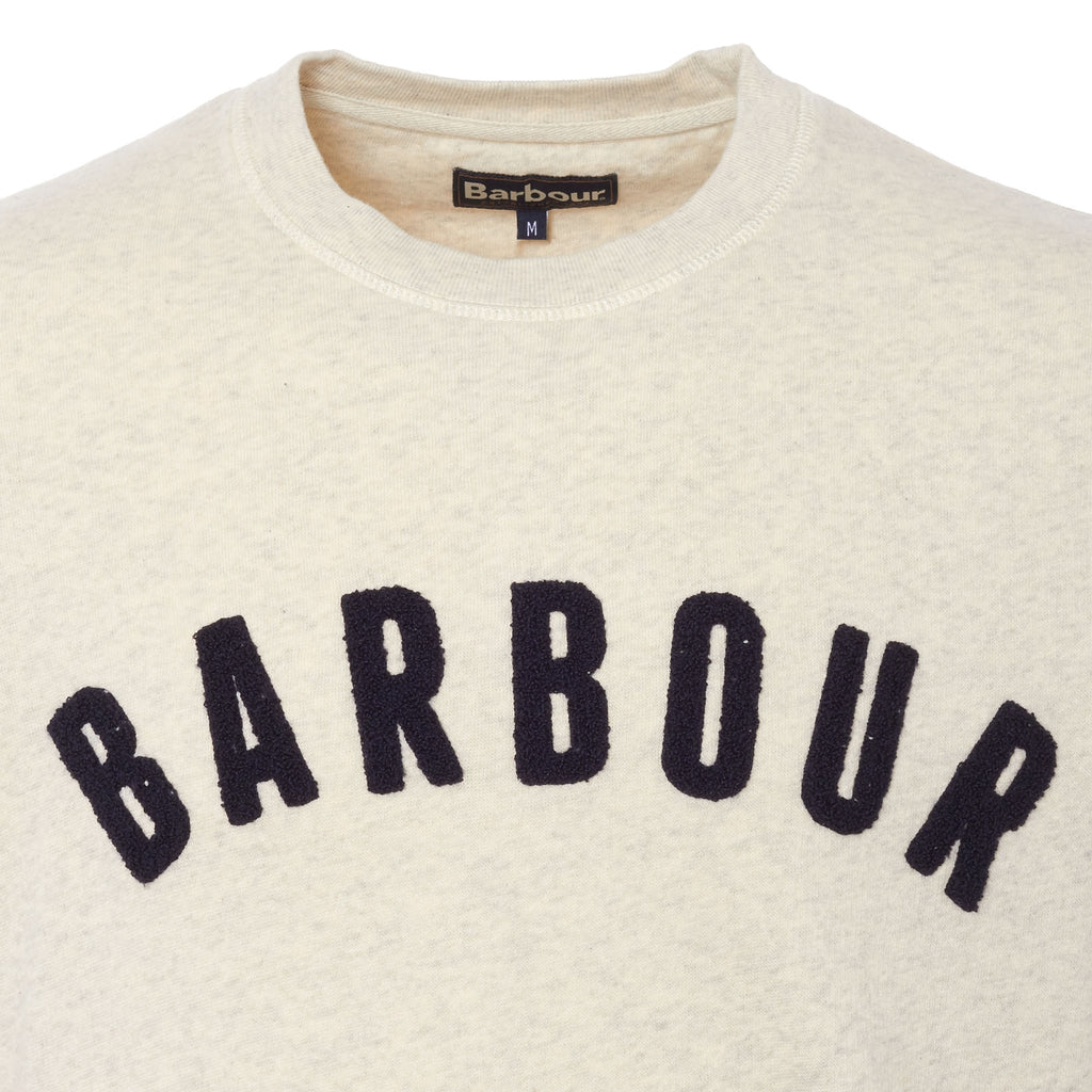 Barbour Ecru Prep Crewneck