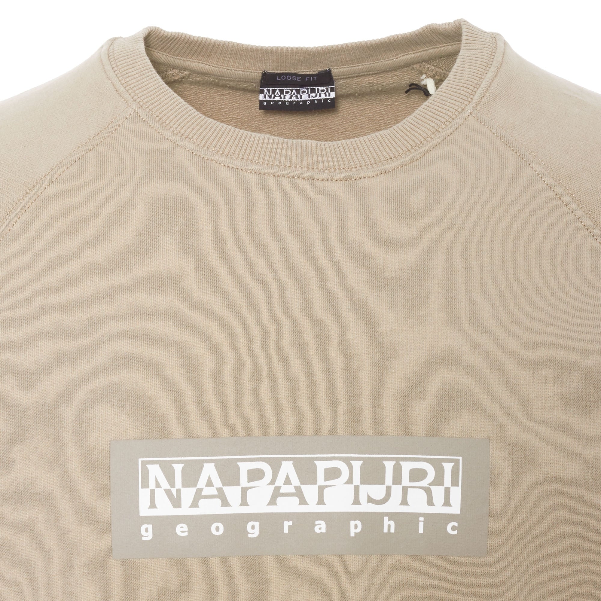 Napapijri Dove Buka Short Sleeve Loose Fit Sweatshirt