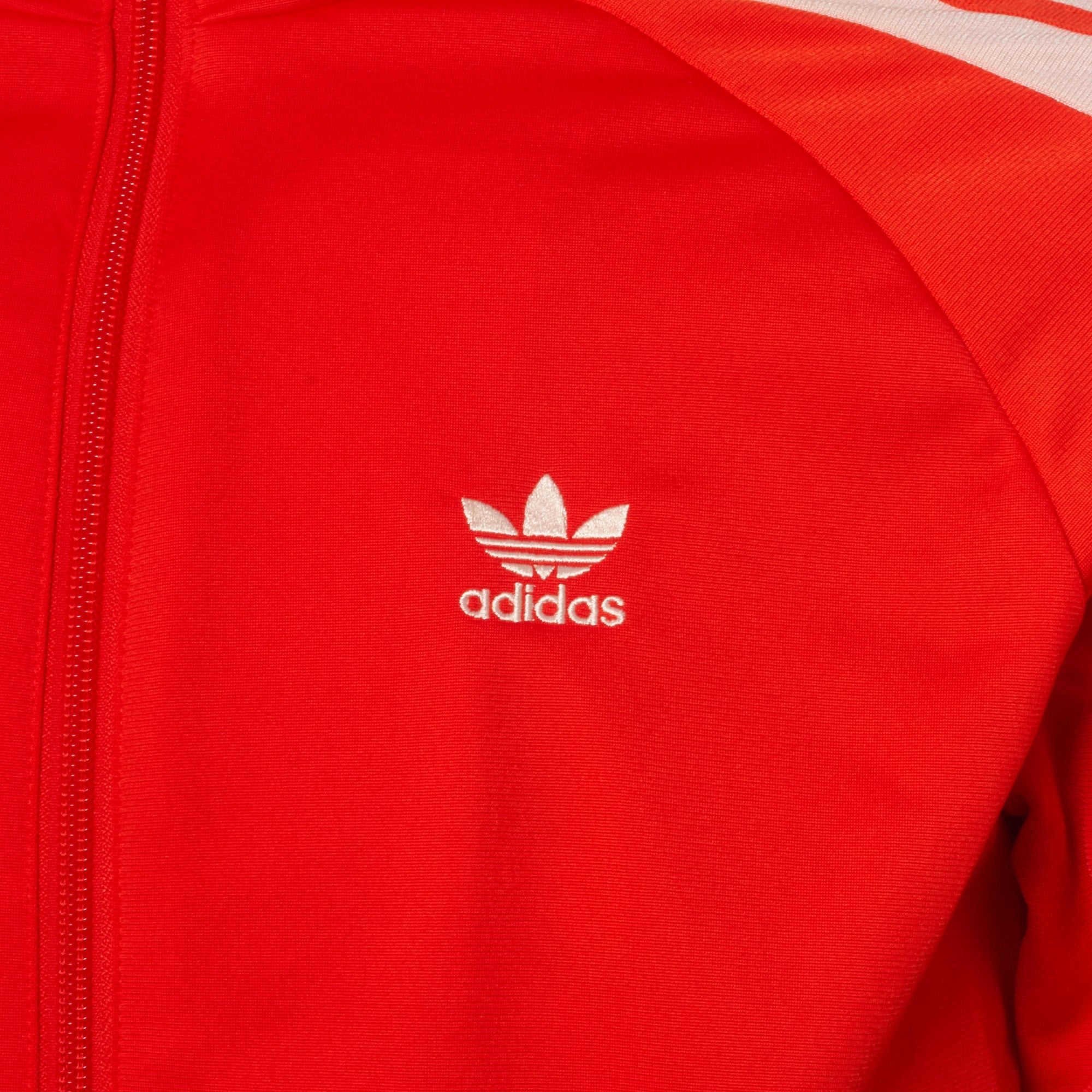 Adidas Originals Womens Fashion Long Women Track Jacket - Bold Orange