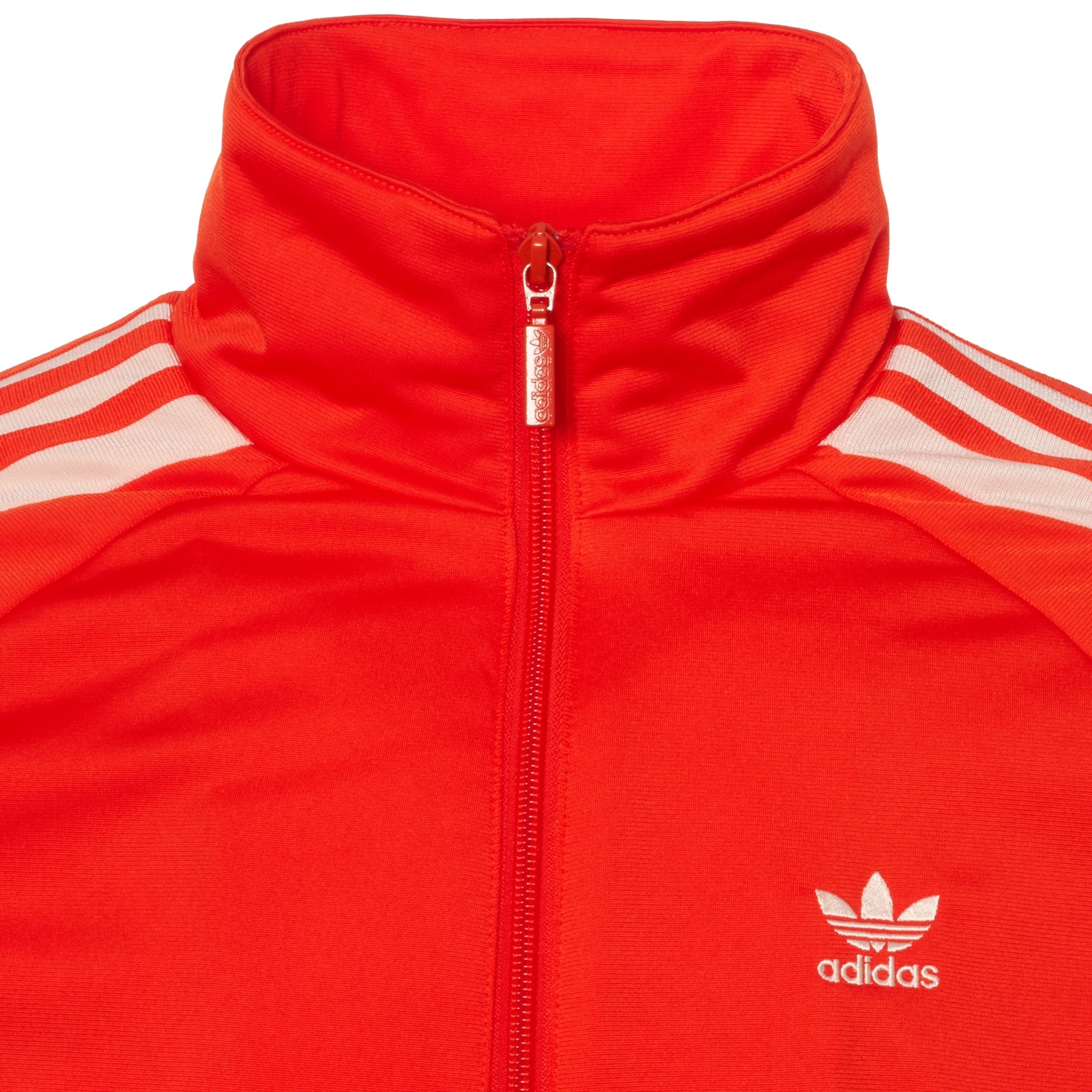 Adidas Originals Womens Fashion Long Women Track Jacket - Bold Orange