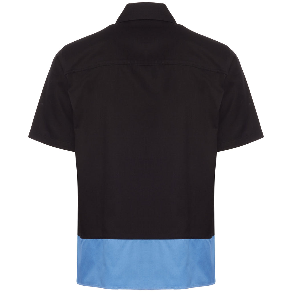 AMI Black Contrast Short Sleeve Shirt