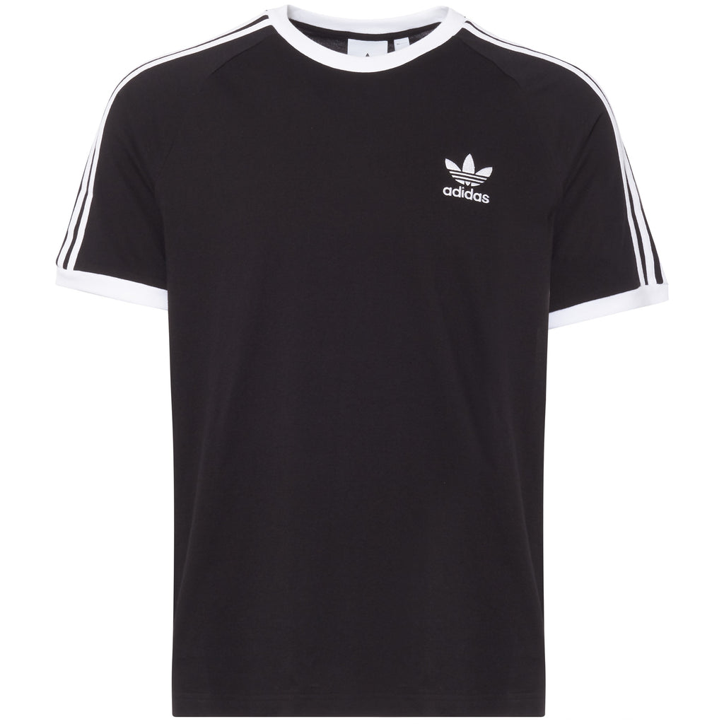 Adidas Originals Black 3-Stripes Tee