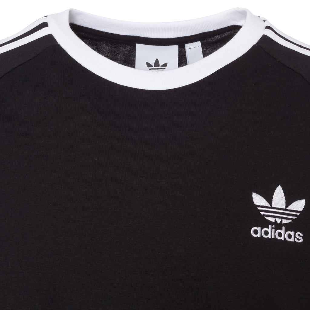 Adidas Originals Black 3-Stripes Tee