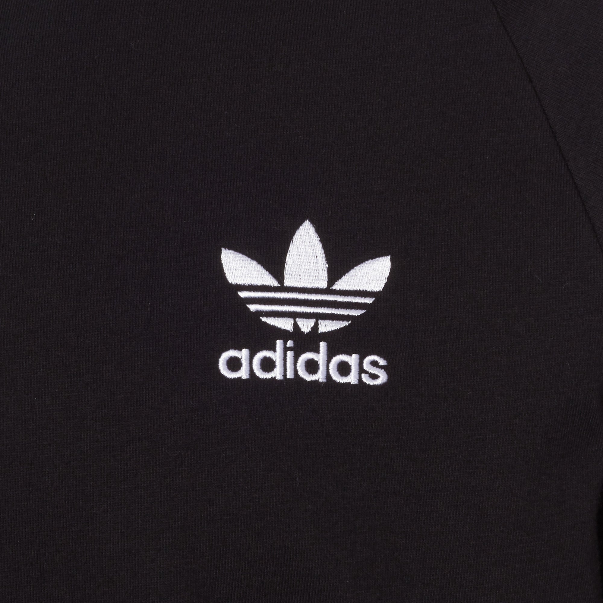 Adidas Originals Black 3-Stripes Tee