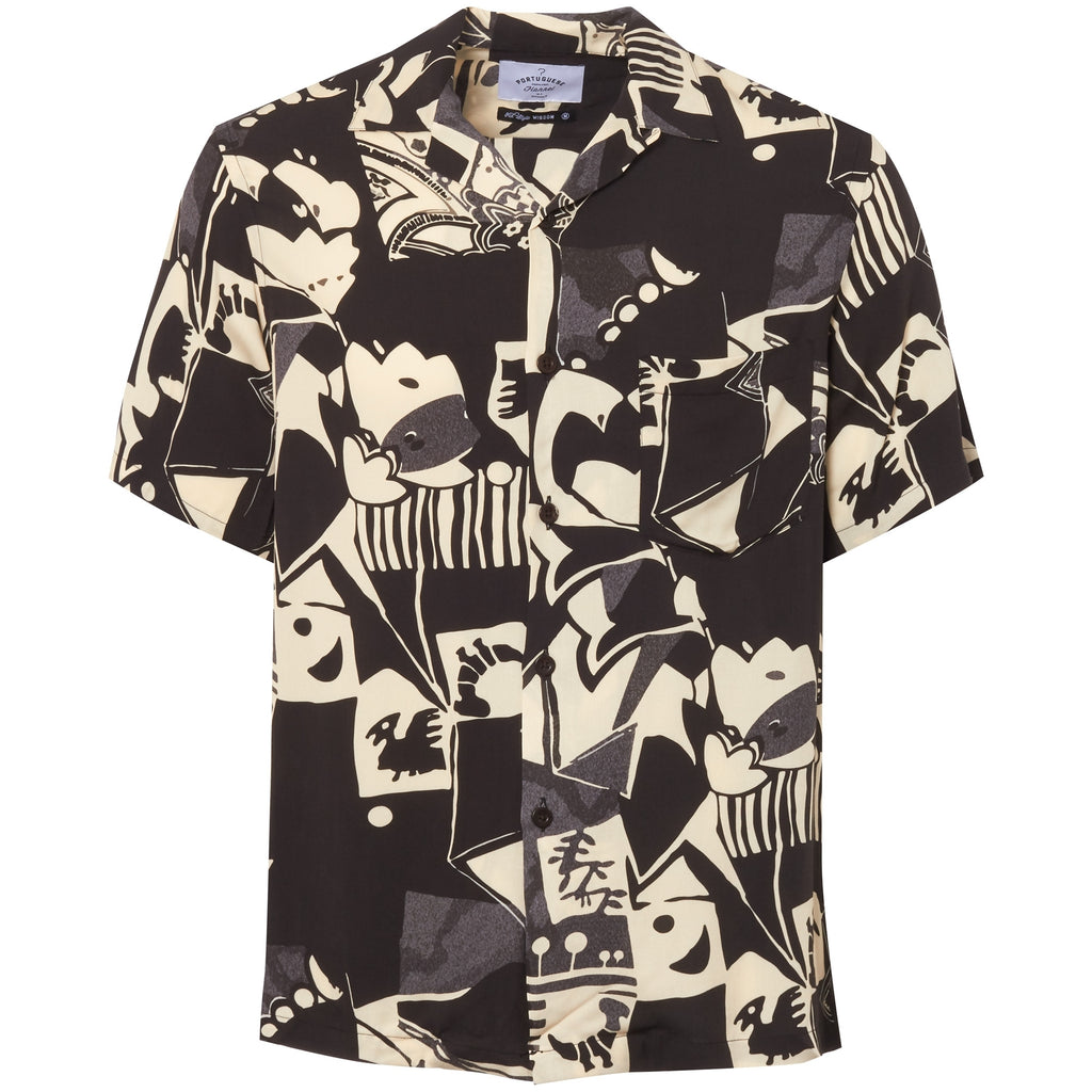 Portuguese Flannel Black Cuca Shirt