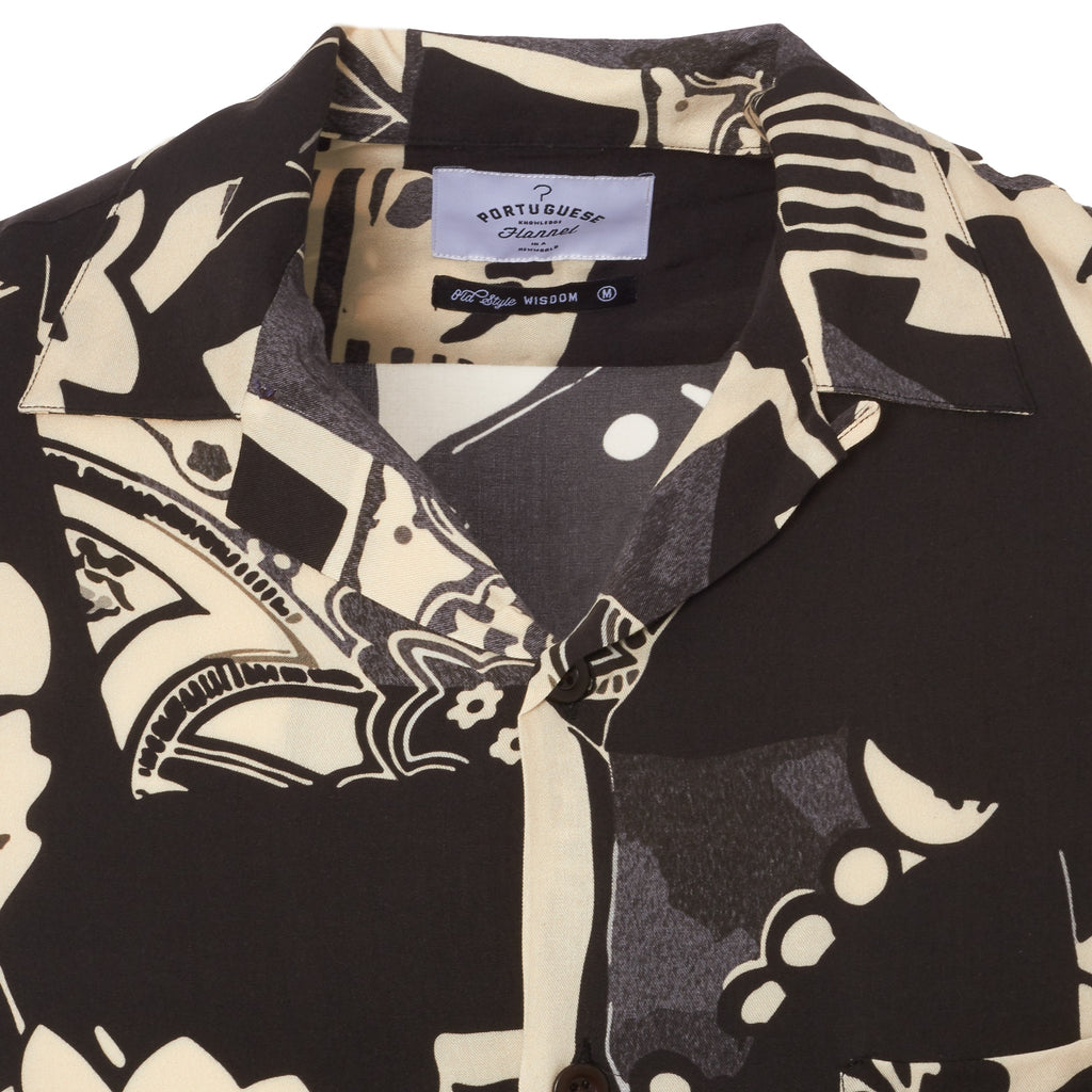 Portuguese Flannel Black Cuca Shirt