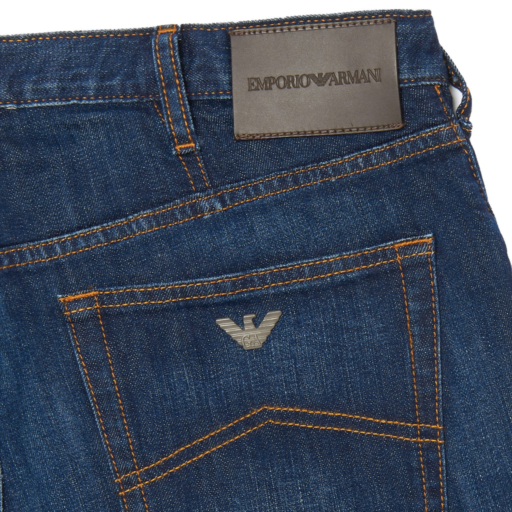 Emporio Armani Denim J21 Stretch Cotton Jeans