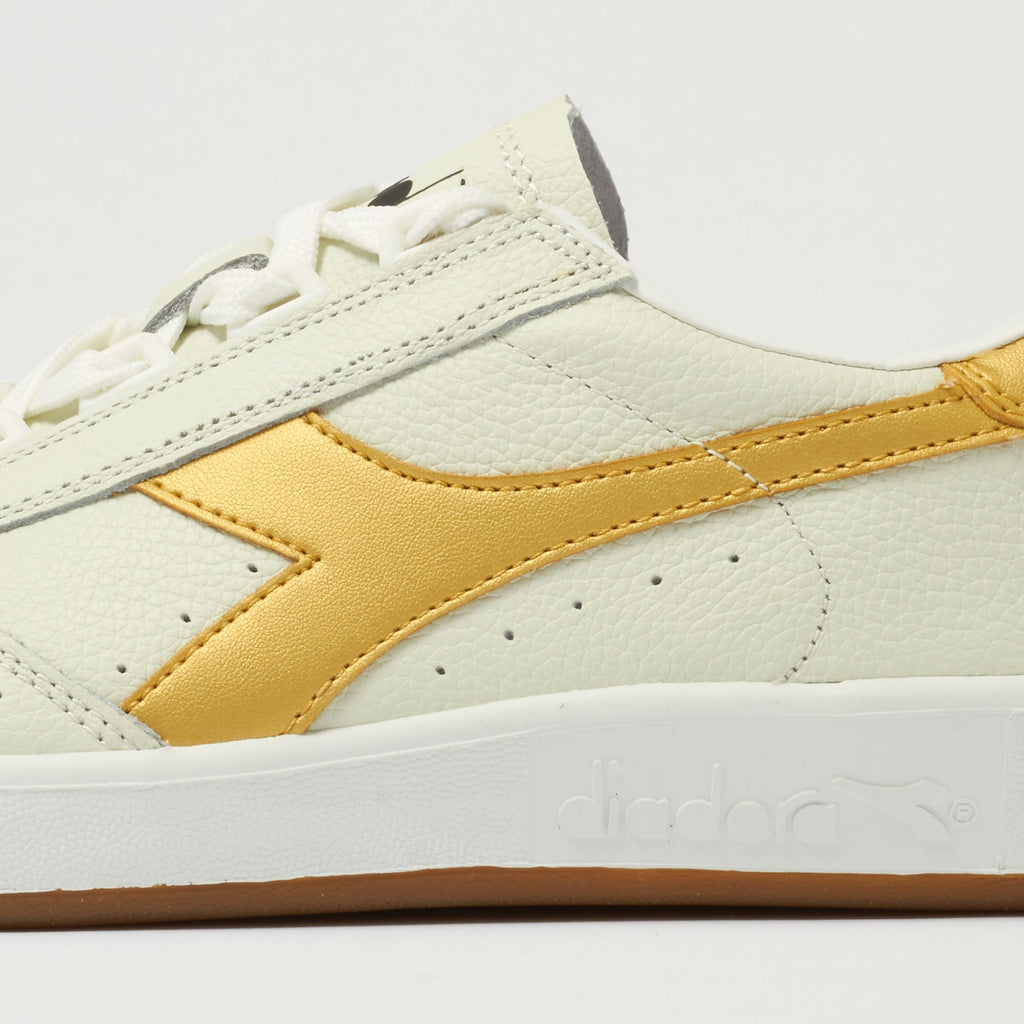 Diadora B.Elite L - White & Gold