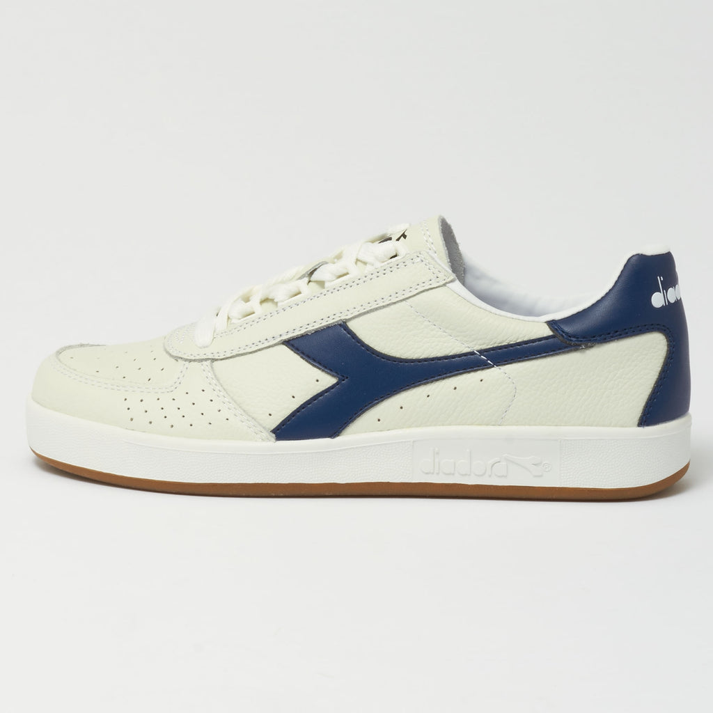 Diadora Borg Elite - White & Saltire Navy