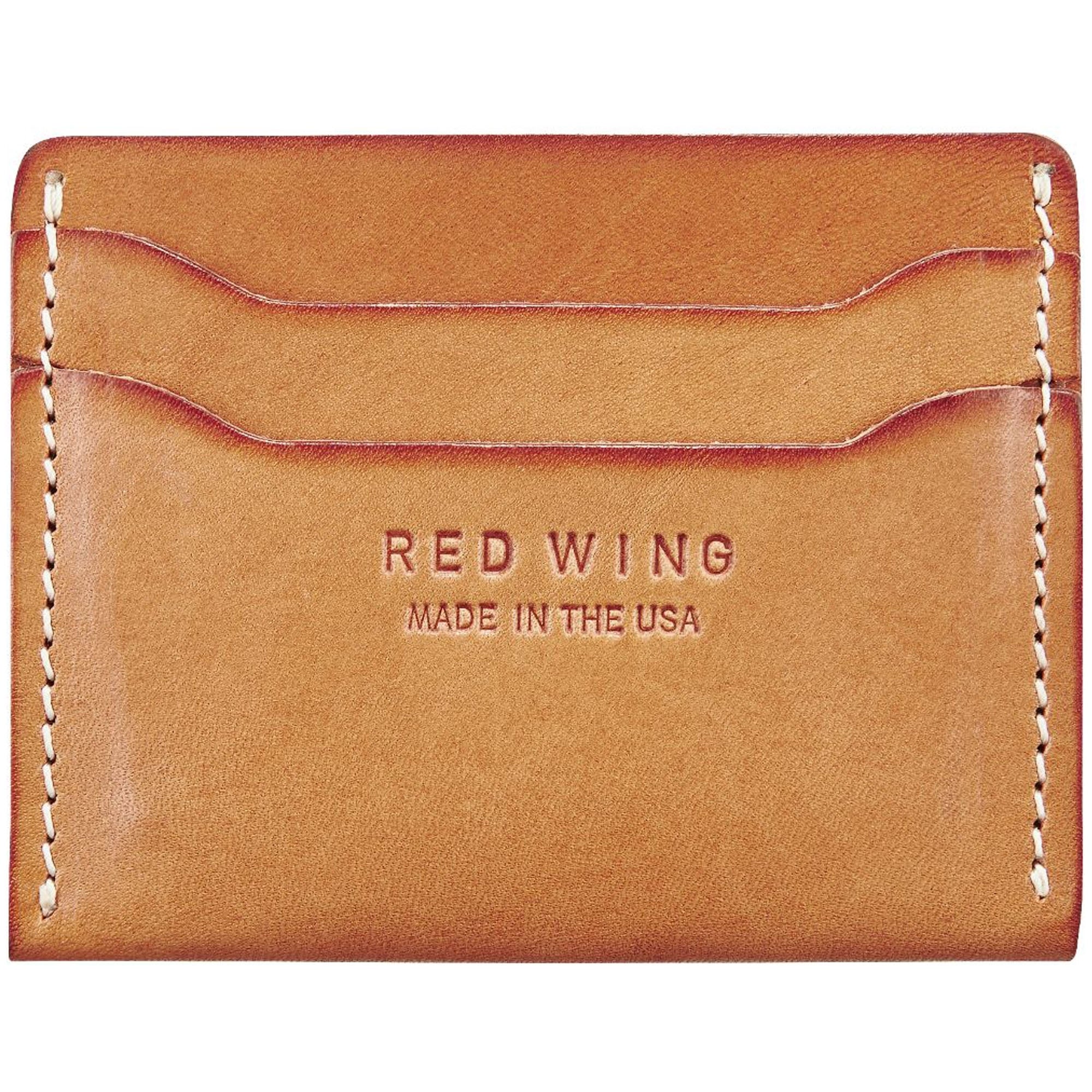 Red Wing Vegetable-Tanned Leather Card Holder