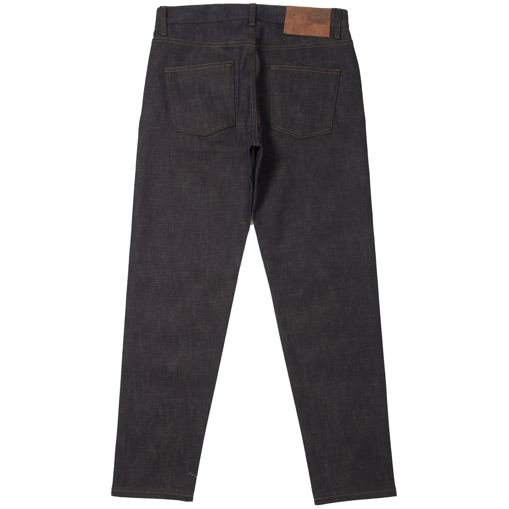 Naked and Famous Denim Indigo Slub Stretch Easy Guy Selvedge Denim Jeans
