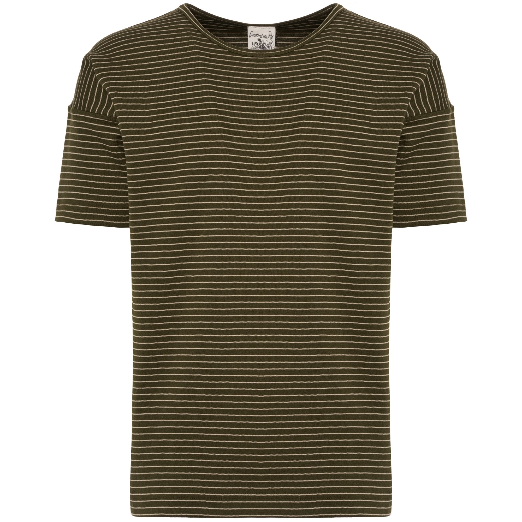 S.N.S Herning Army Moss Original Stripe T-Shirt