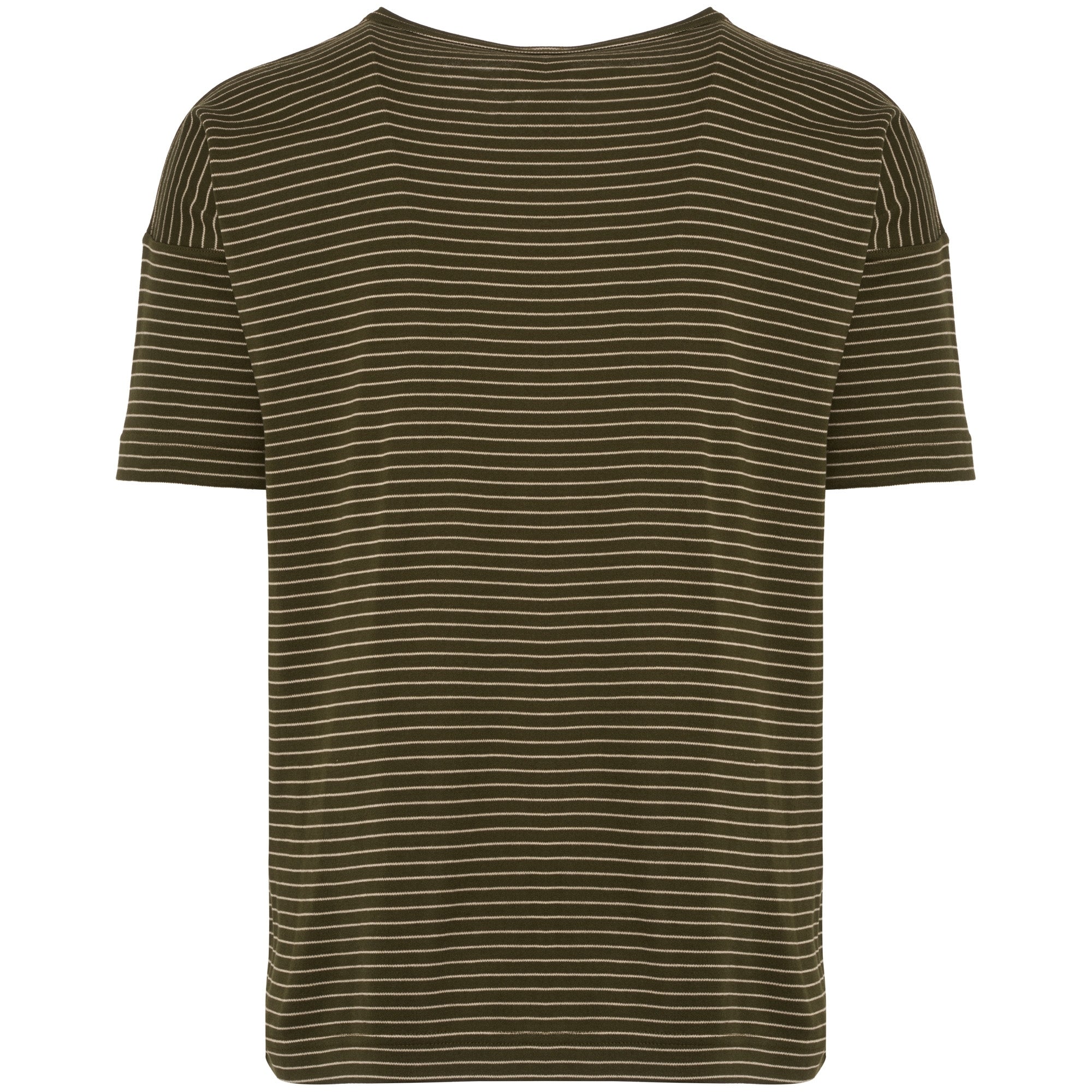 S.N.S Herning Army Moss Original Stripe T-Shirt
