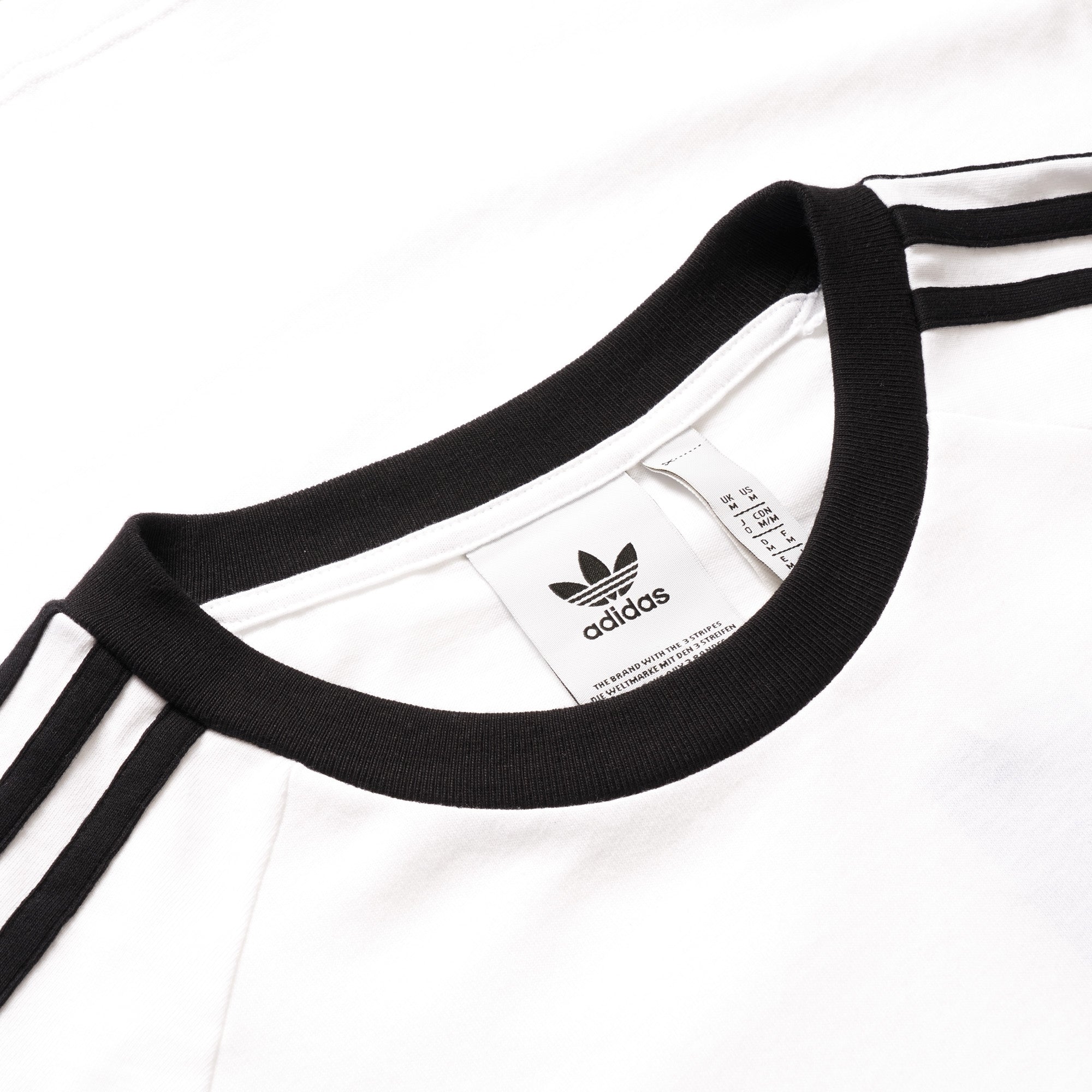 Adidas Originals 3-Stripes T-Shirt - White