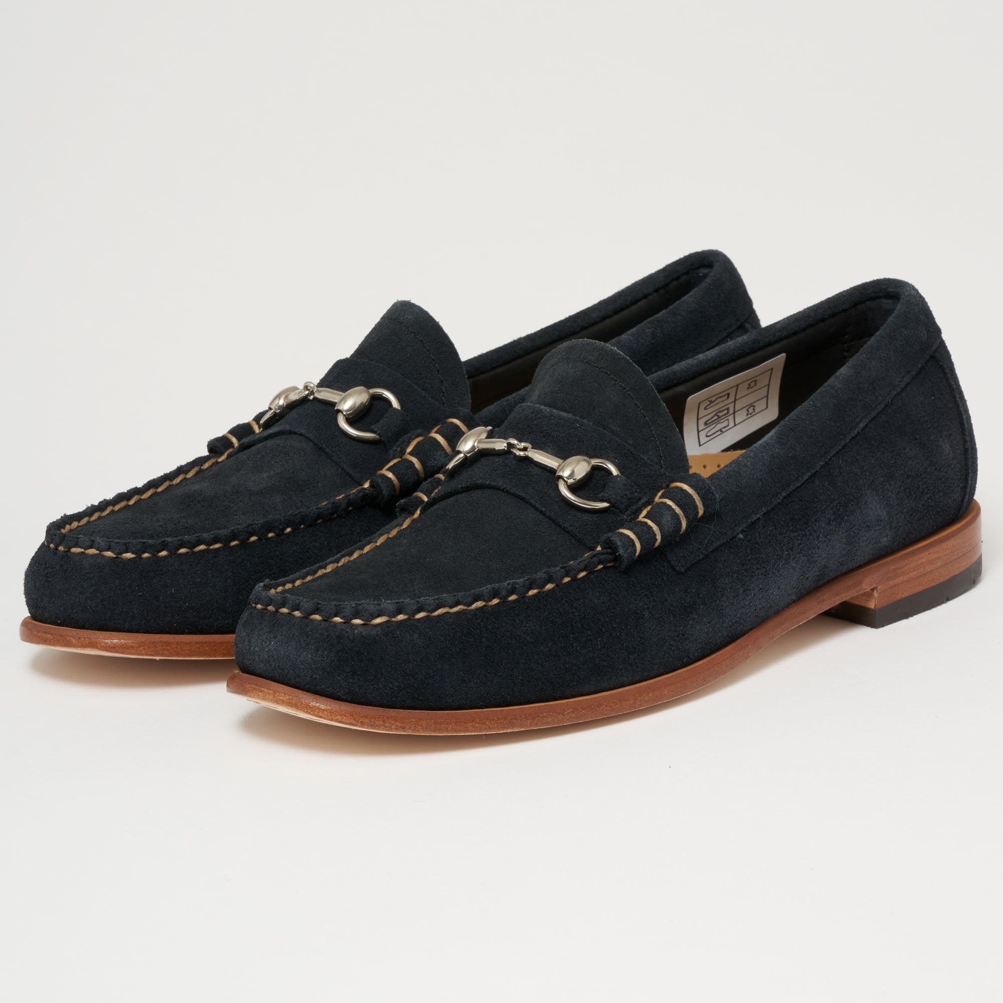 G.H. Bass Weejun Lincoln Palm Springs Reverso Loafers - Navy