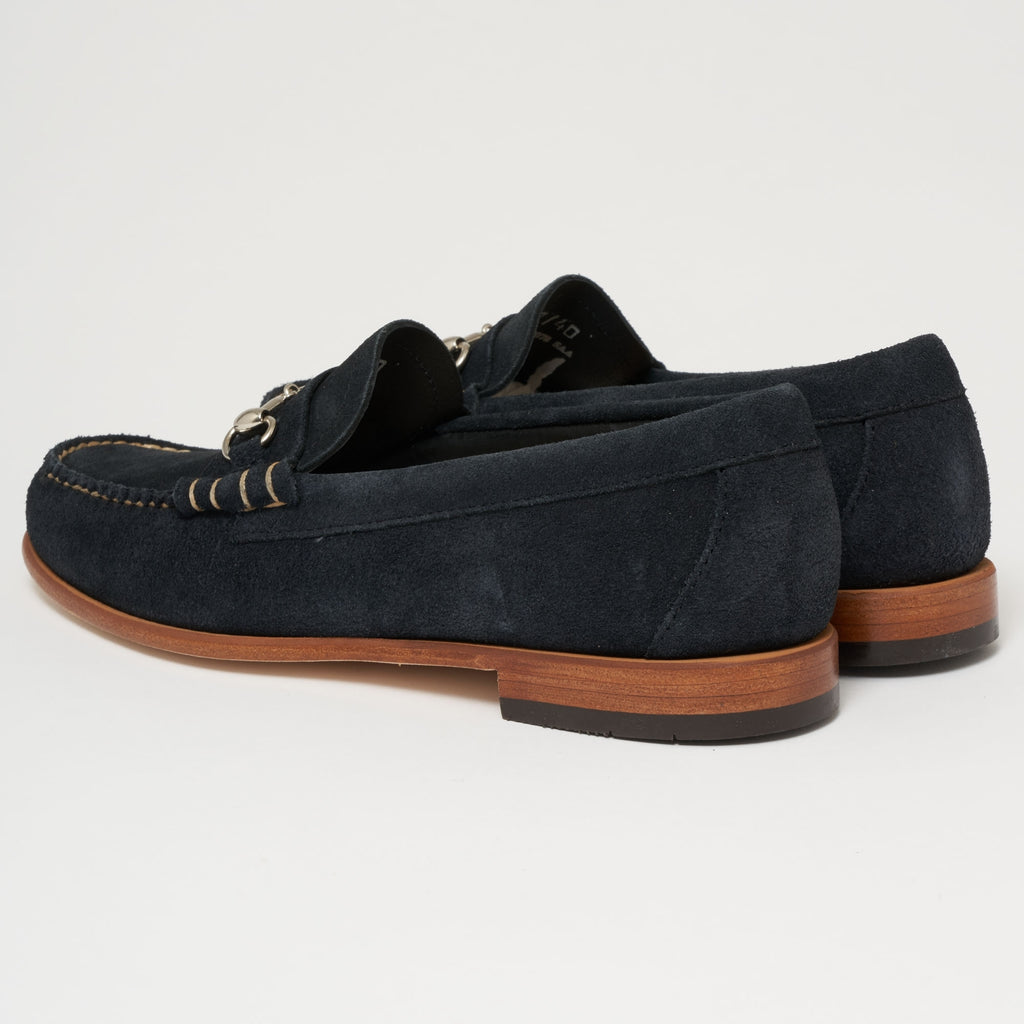 G.H. Bass Weejun Lincoln Palm Springs Reverso Loafers - Navy