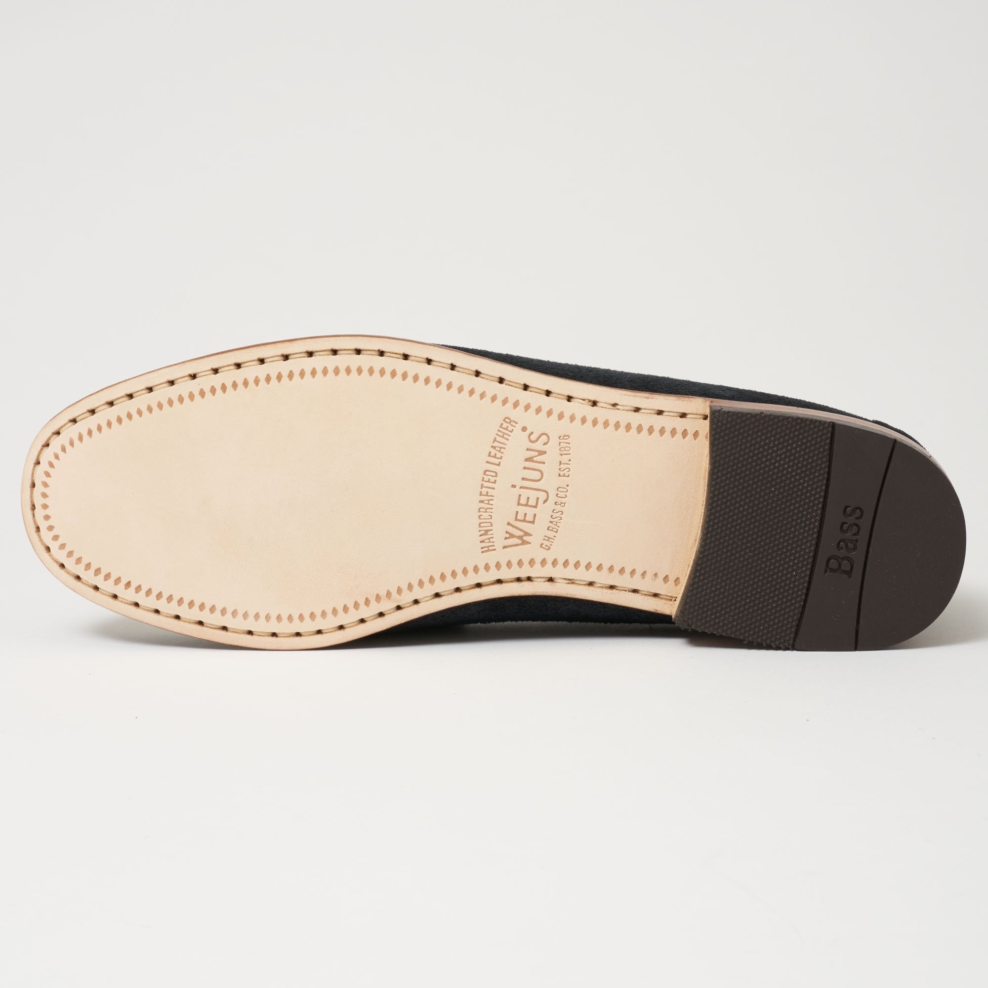 G.H. Bass Weejun Lincoln Palm Springs Reverso Loafers - Navy