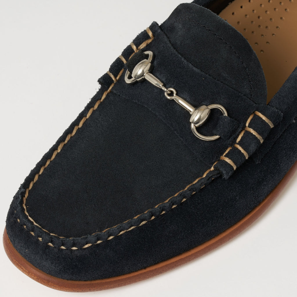G.H. Bass Weejun Lincoln Palm Springs Reverso Loafers - Navy