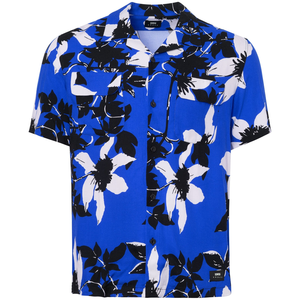 Edwin Rayon Blue Garage Shirt