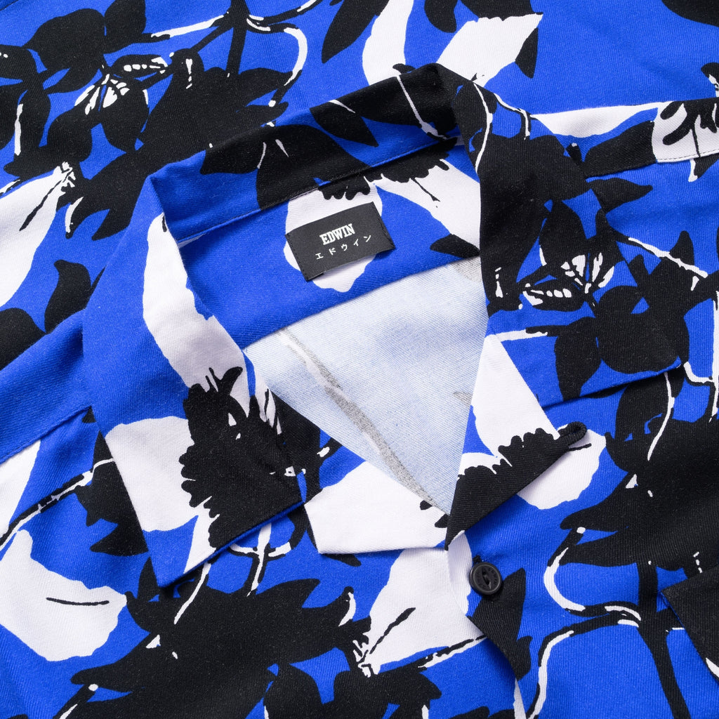 Edwin Rayon Blue Garage Shirt